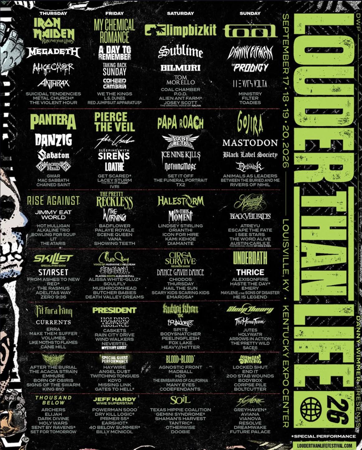 Poster for Louder Than Life 26